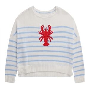 NWT Shiraleah Lobster Sweater Medium Coastal Nautical Preppy